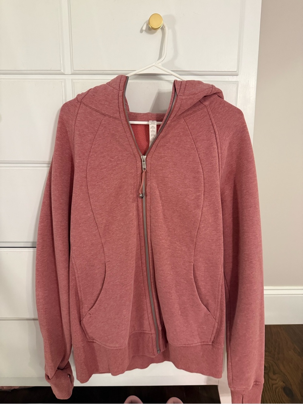 lululemon athletica Dusty Rose Zip-Up Hooded Jacket